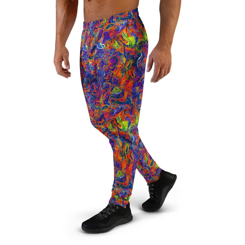 Flame Circuit on Men's Joggers — Left