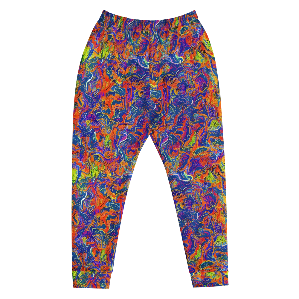 Flame Circuit on Men's Joggers — Front