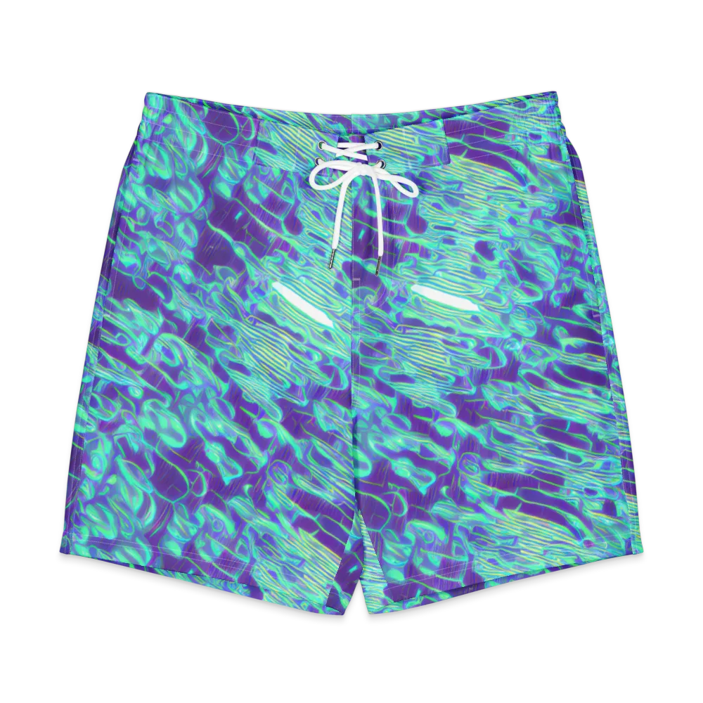Aqua Fever on Men's Board Shorts — Front