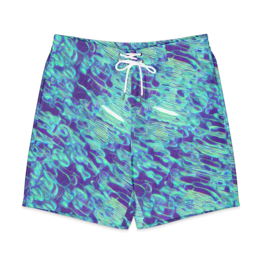 Aqua Fever on a Men's Board Shorts