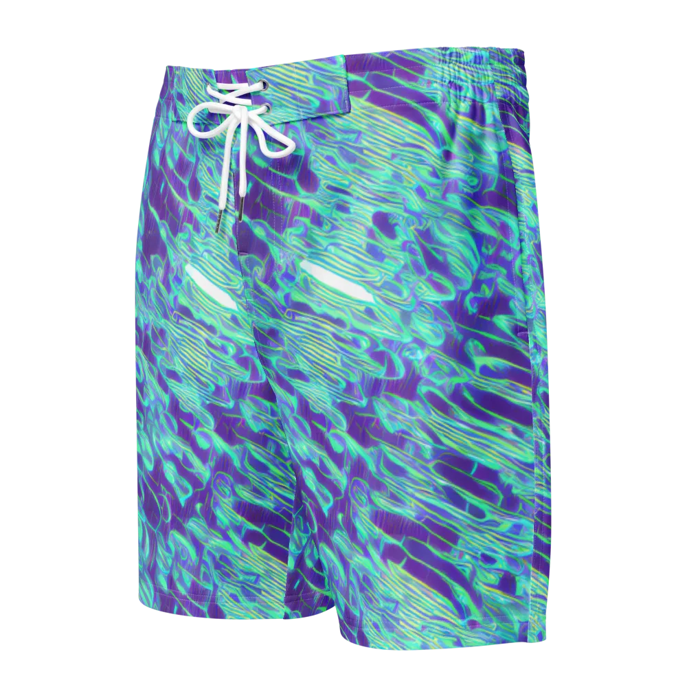 Aqua Fever on Men's Board Shorts — Front