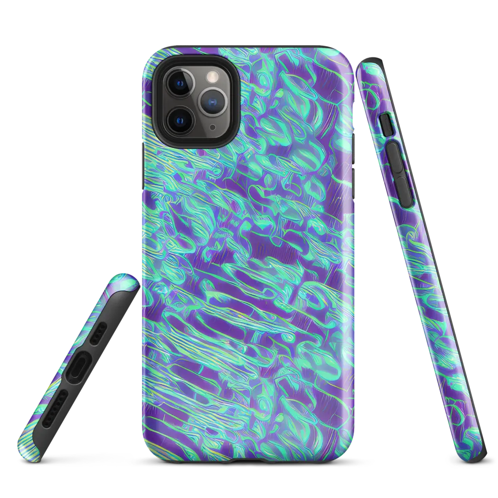 Aqua Fever on Tough Case for iPhone® — Front