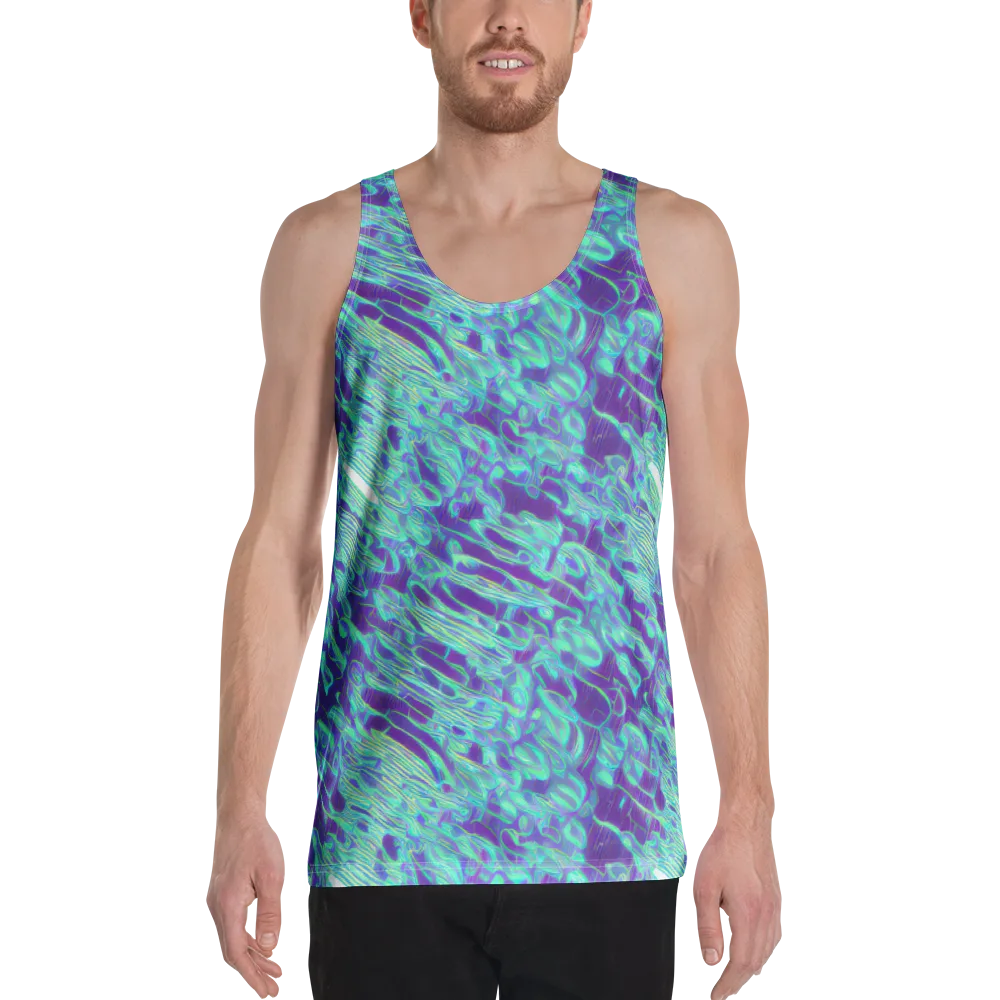 Aqua Fever on Men's Tank Top — Front