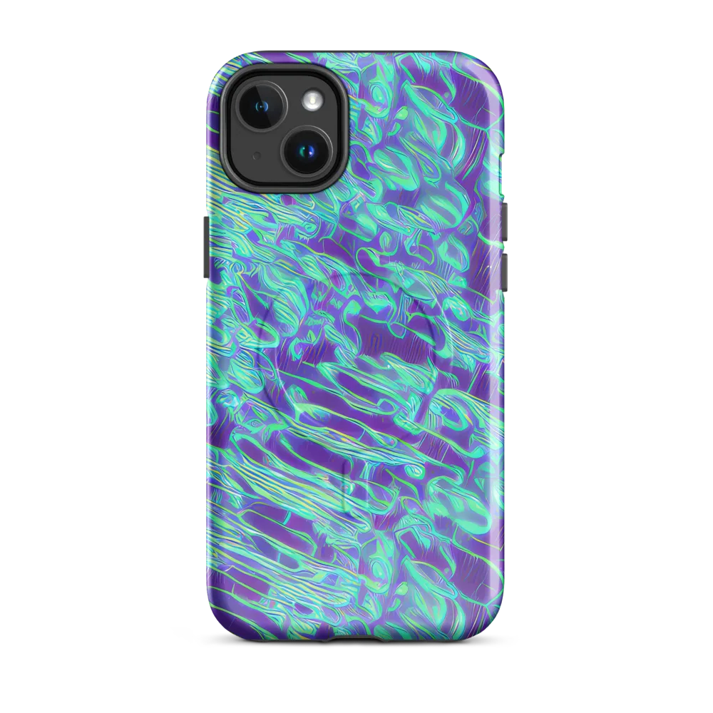 Aqua Fever on MagSafe Tough Case for iPhone® — Front