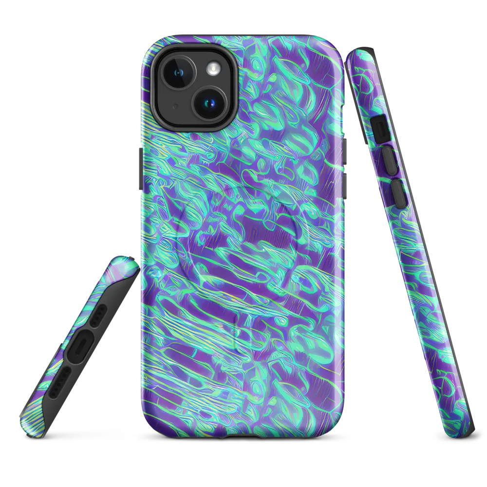 Aqua Fever on MagSafe Tough Case for iPhone® — Front