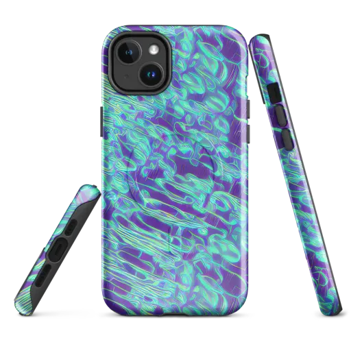 Aqua Fever on a MagSafe Tough Case for iPhone®