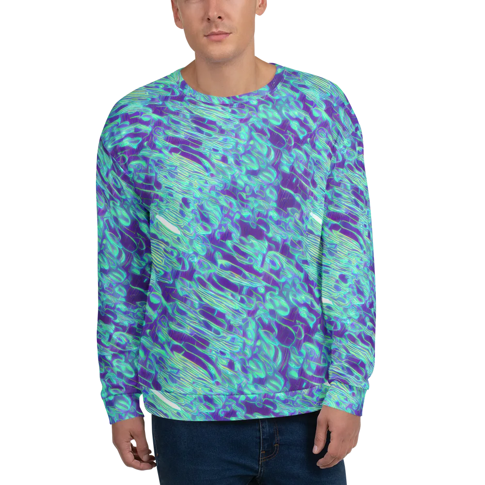 Aqua Fever on Sweatshirt — Front