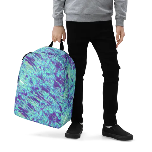 Aqua Fever on a Minimalist Backpack