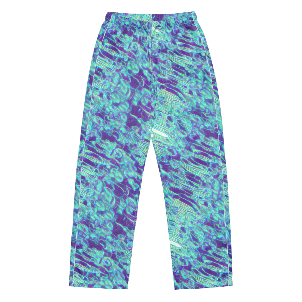 Aqua Fever on Women's Pajama Pants — Front