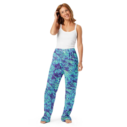 Aqua Fever on a Women's Pajama Pants