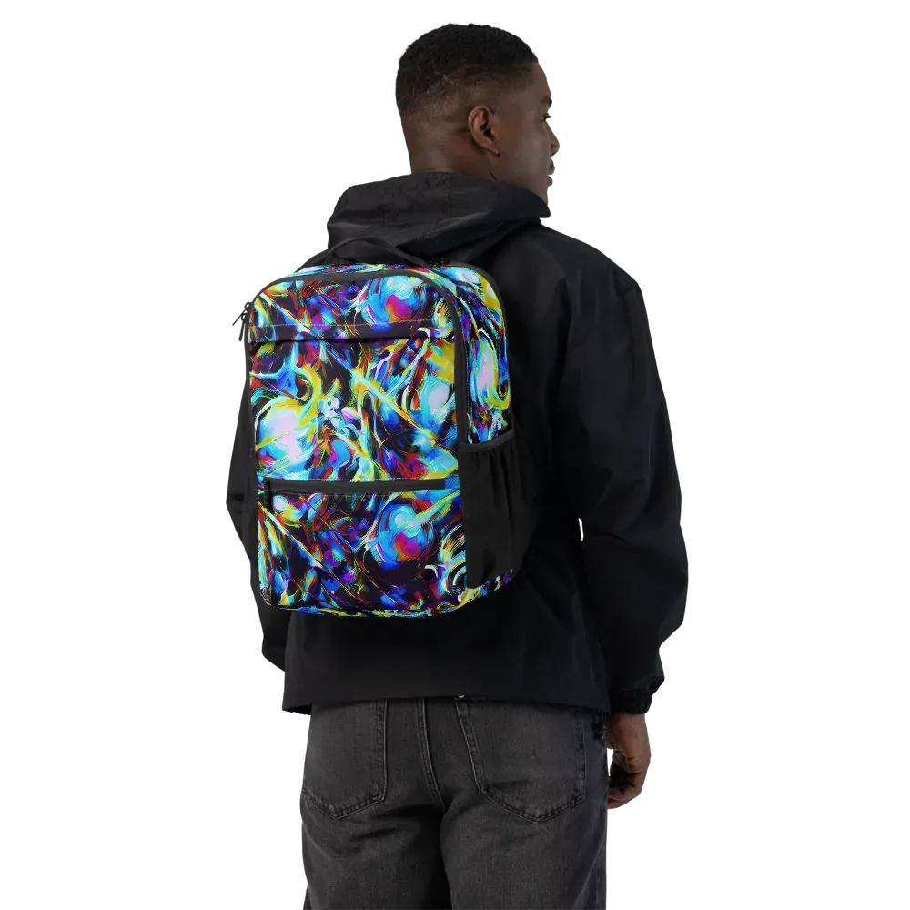 Spectrum Collision on Utility Backpack — Back