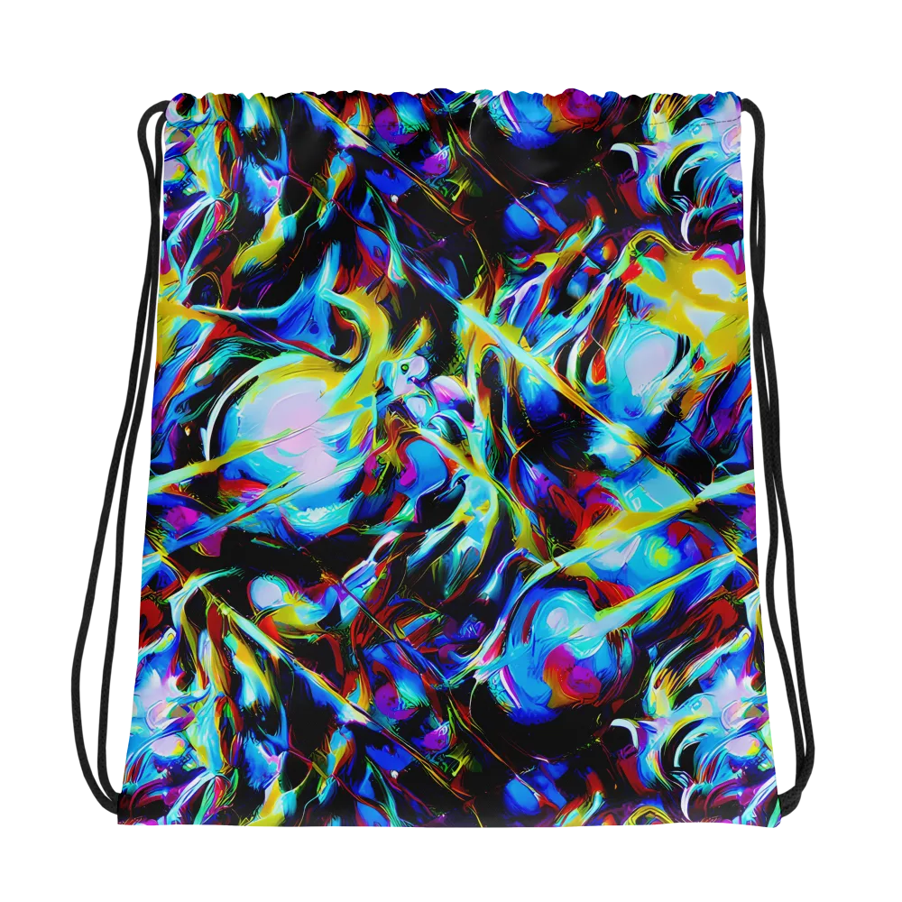Spectrum Collision on Drawstring Bag — Photo