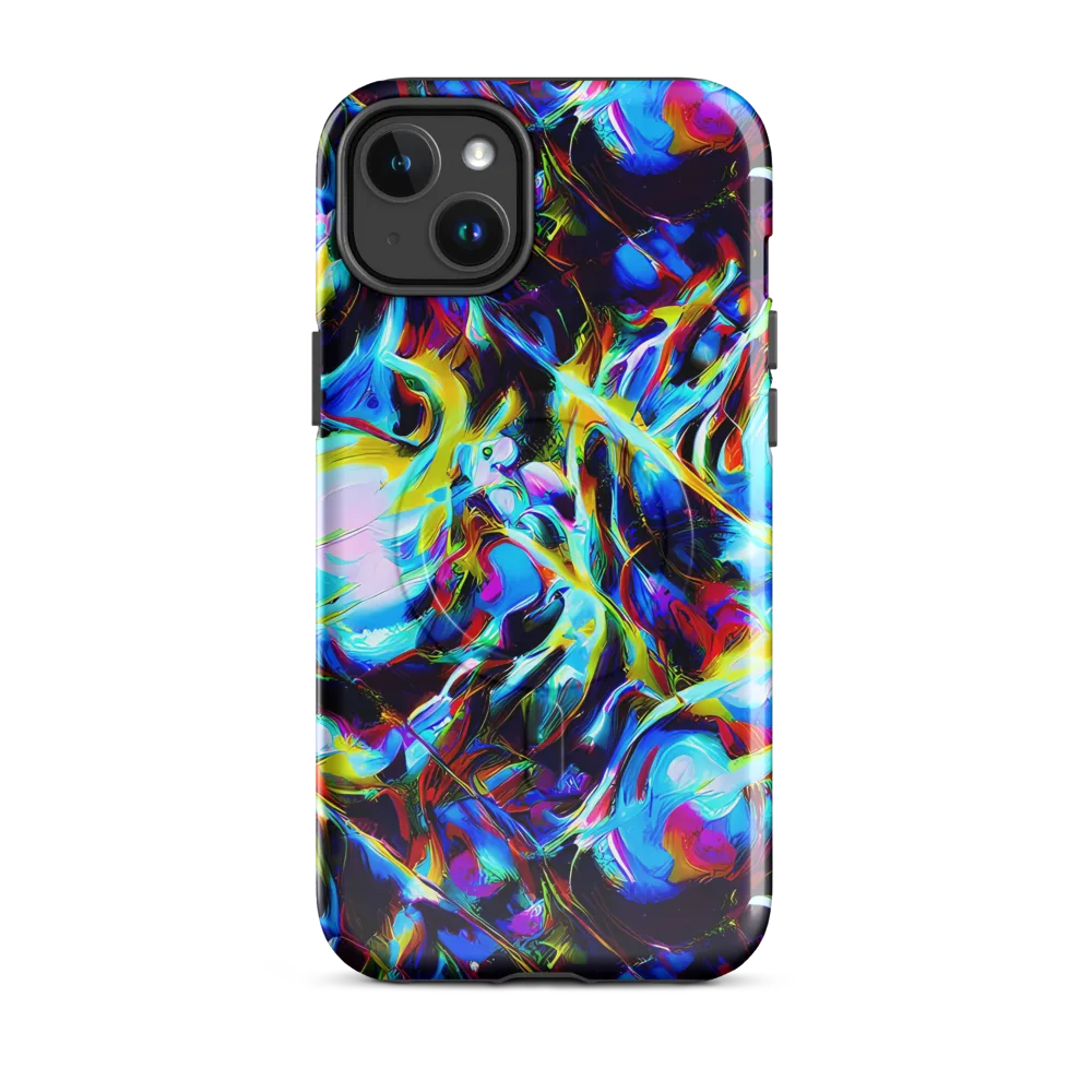 Spectrum Collision on MagSafe Tough Case for iPhone® — Front