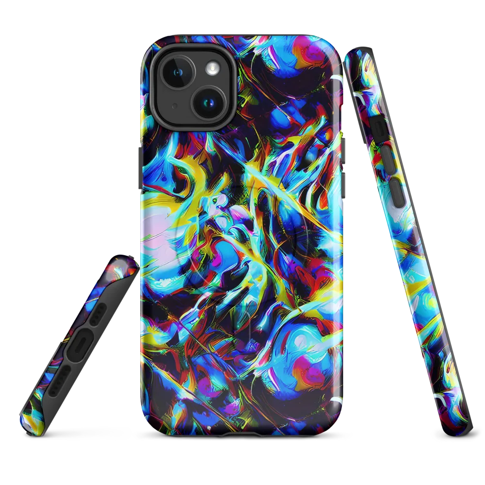 Spectrum Collision on MagSafe Tough Case for iPhone® — Front