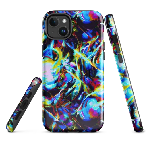 Spectrum Collision on a MagSafe Tough Case for iPhone®