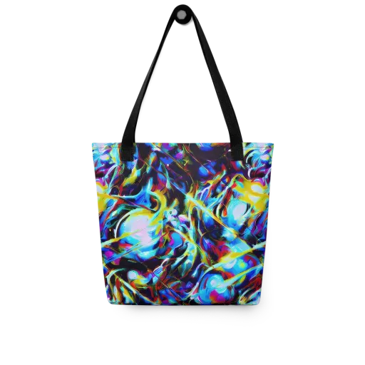 Spectrum Collision on a Tote Bag