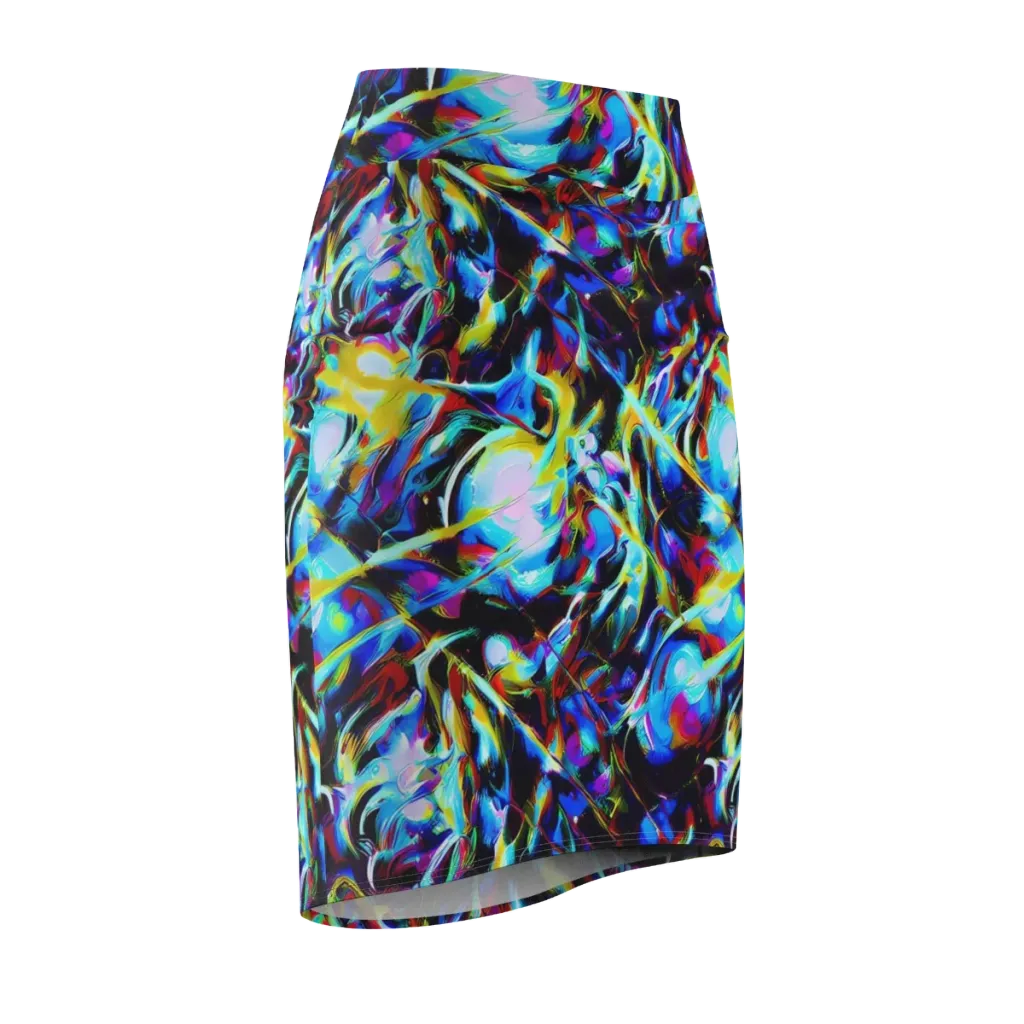 Spectrum Collision on Pencil Skirt — Front Side