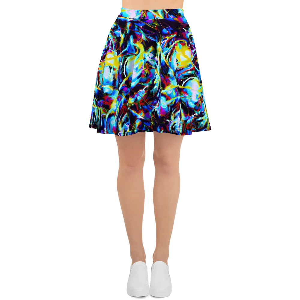 Spectrum Collision on Skater Skirt — Front