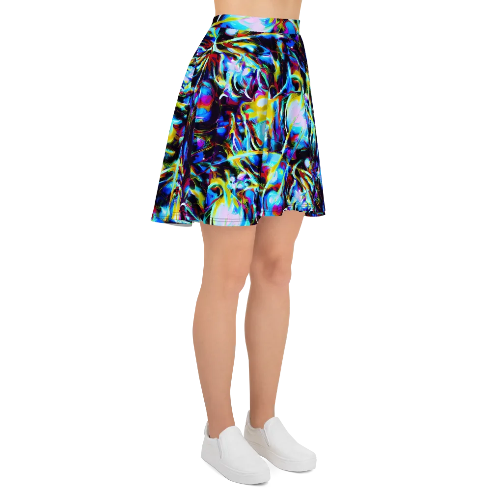 Spectrum Collision on Skater Skirt — Right