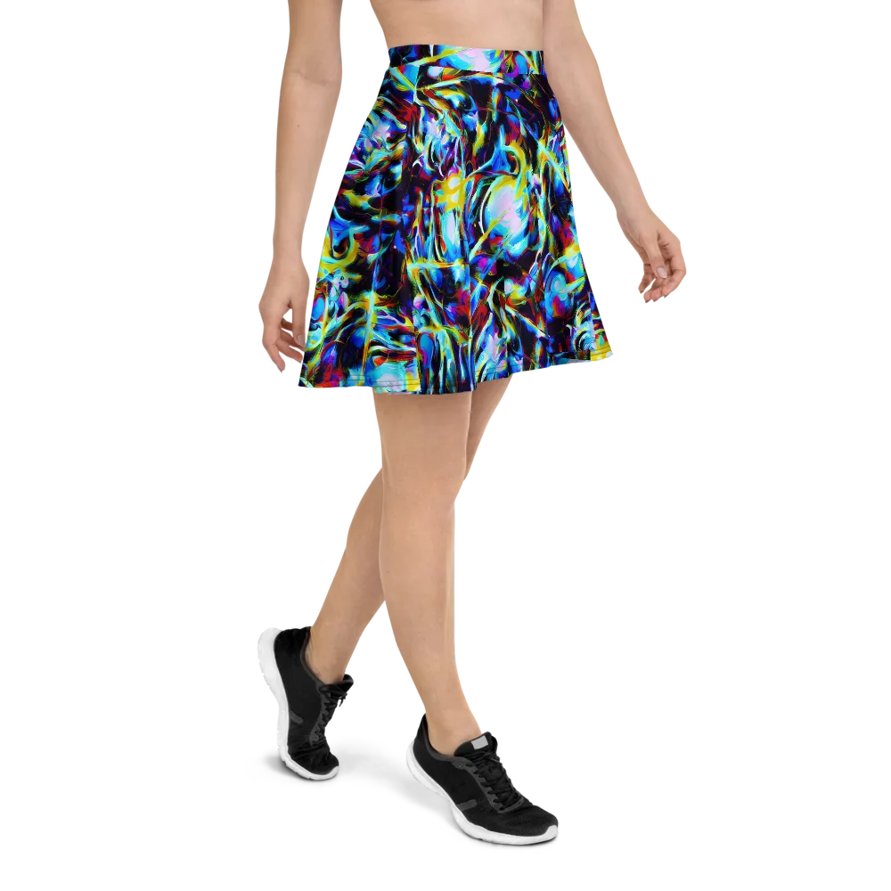 Spectrum Collision on Skater Skirt — Right