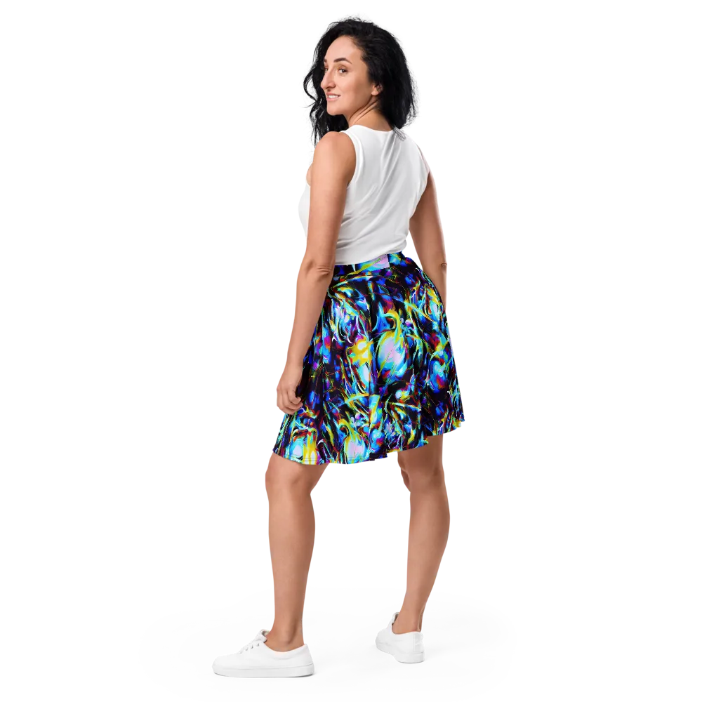 Spectrum Collision on Skater Skirt — Back