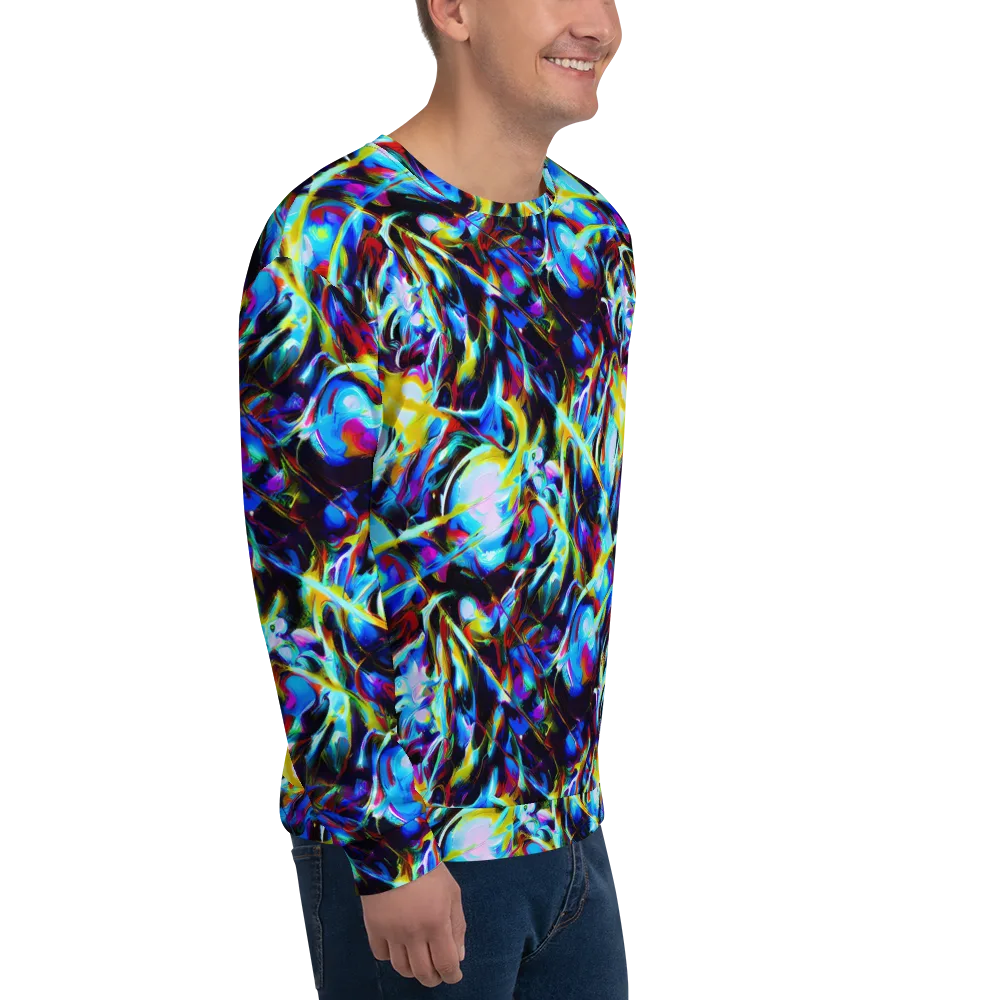 Spectrum Collision on Sweatshirt — Right Front