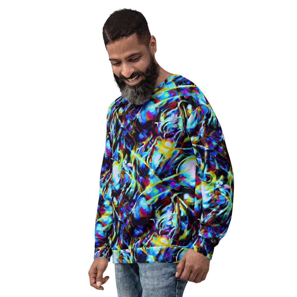 Spectrum Collision on Sweatshirt — Left Front