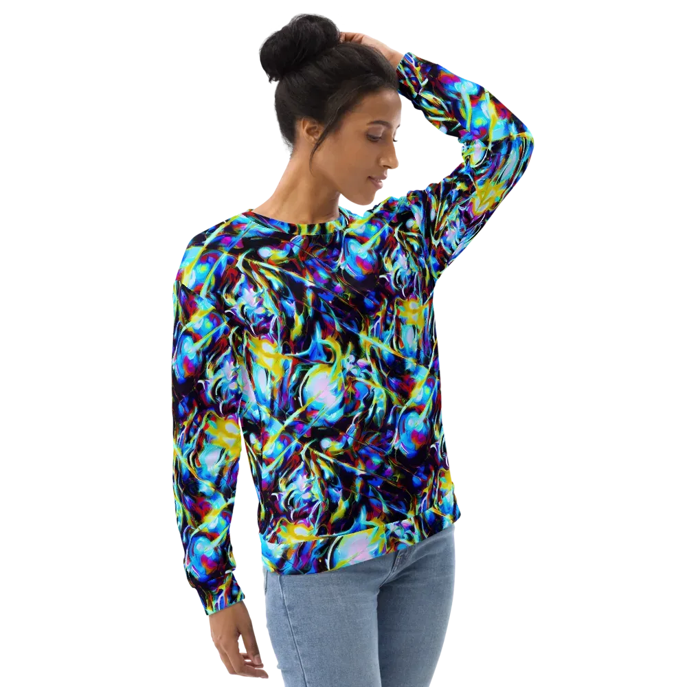 Spectrum Collision on Sweatshirt — Right Front
