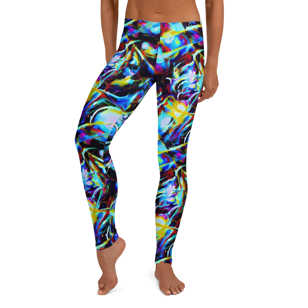 Spectrum Collision on Leggings — Front