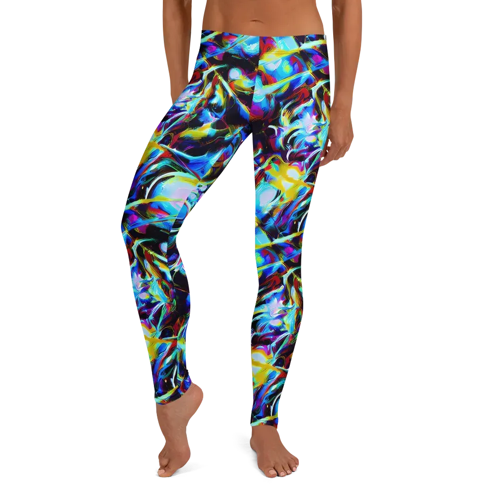 Spectrum Collision on Leggings — Front