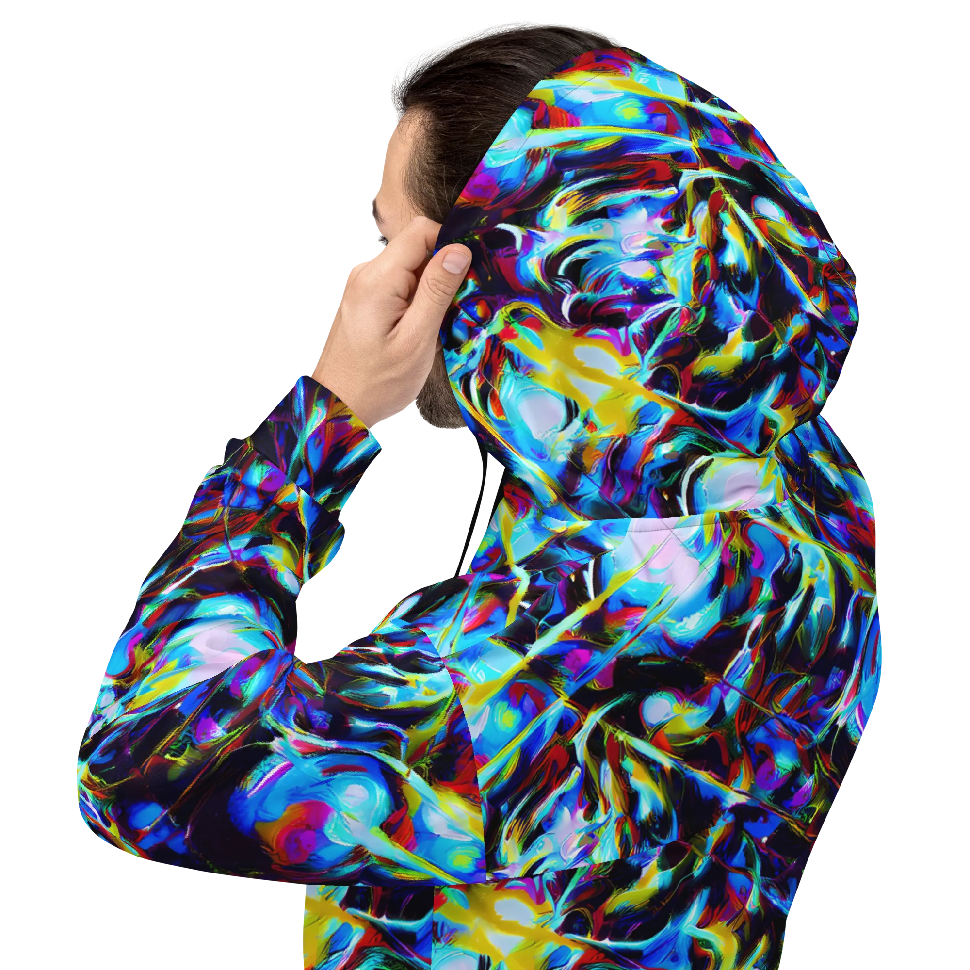 Spectrum Collision on Hoodie — Back