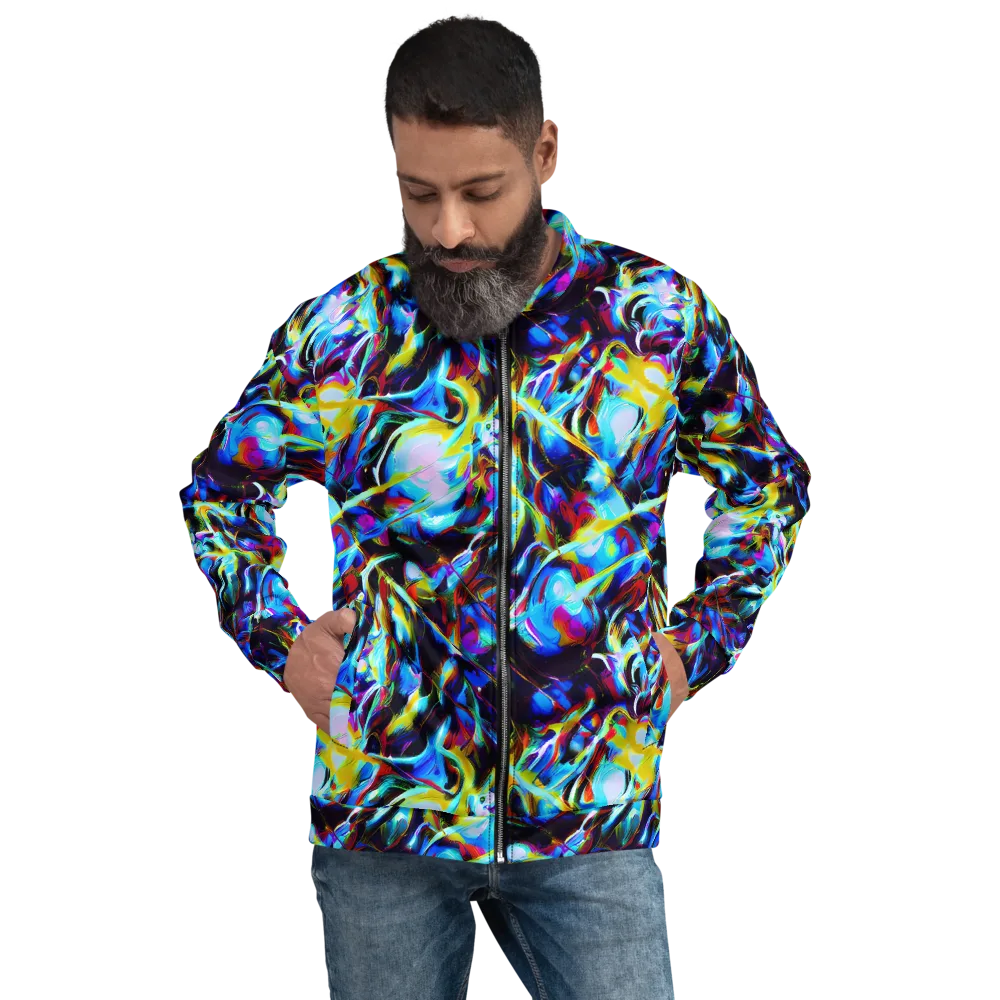 Spectrum Collision on Bomber Jacket — Front