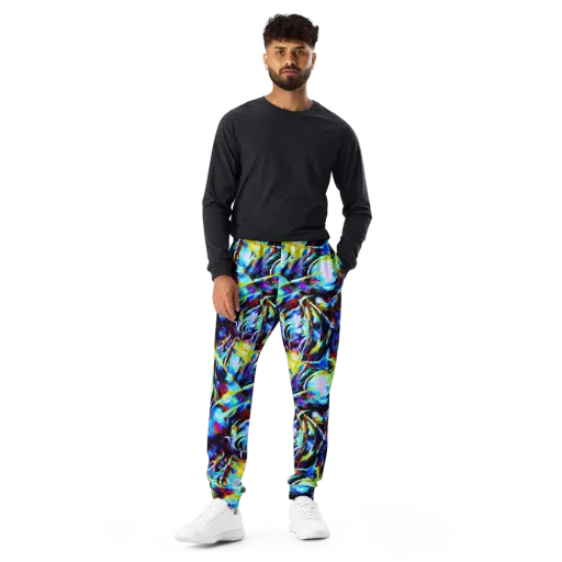 Spectrum Collision on a Men's Joggers