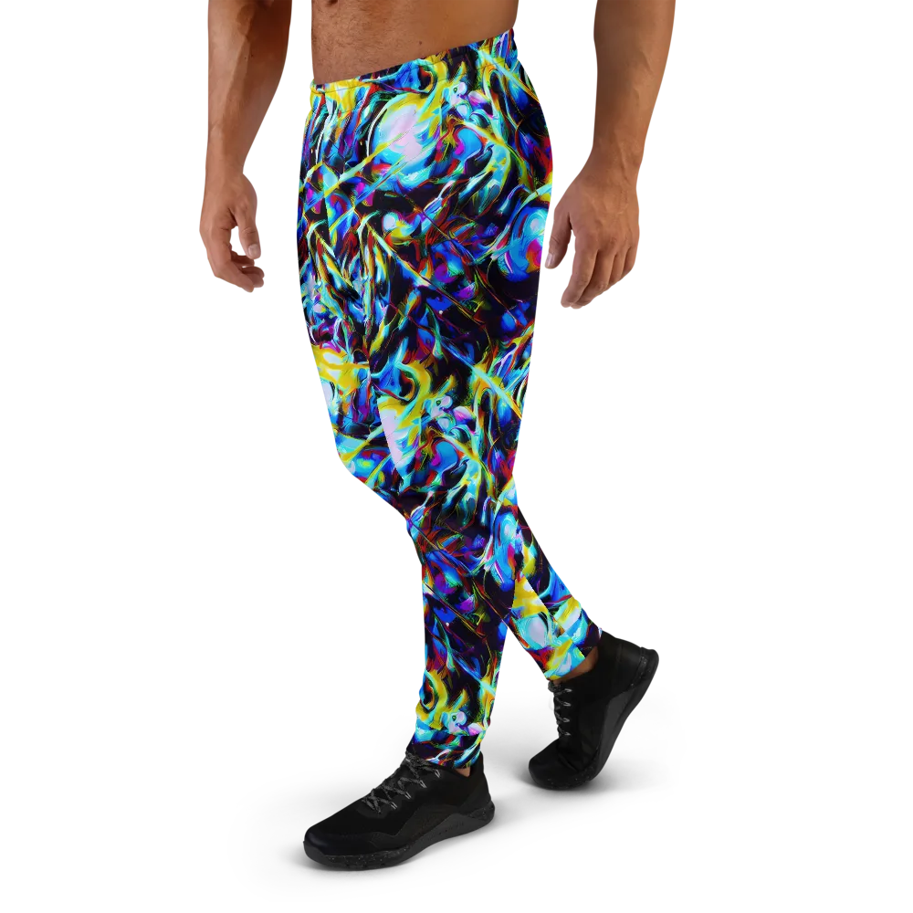 Spectrum Collision on Men's Joggers — Left