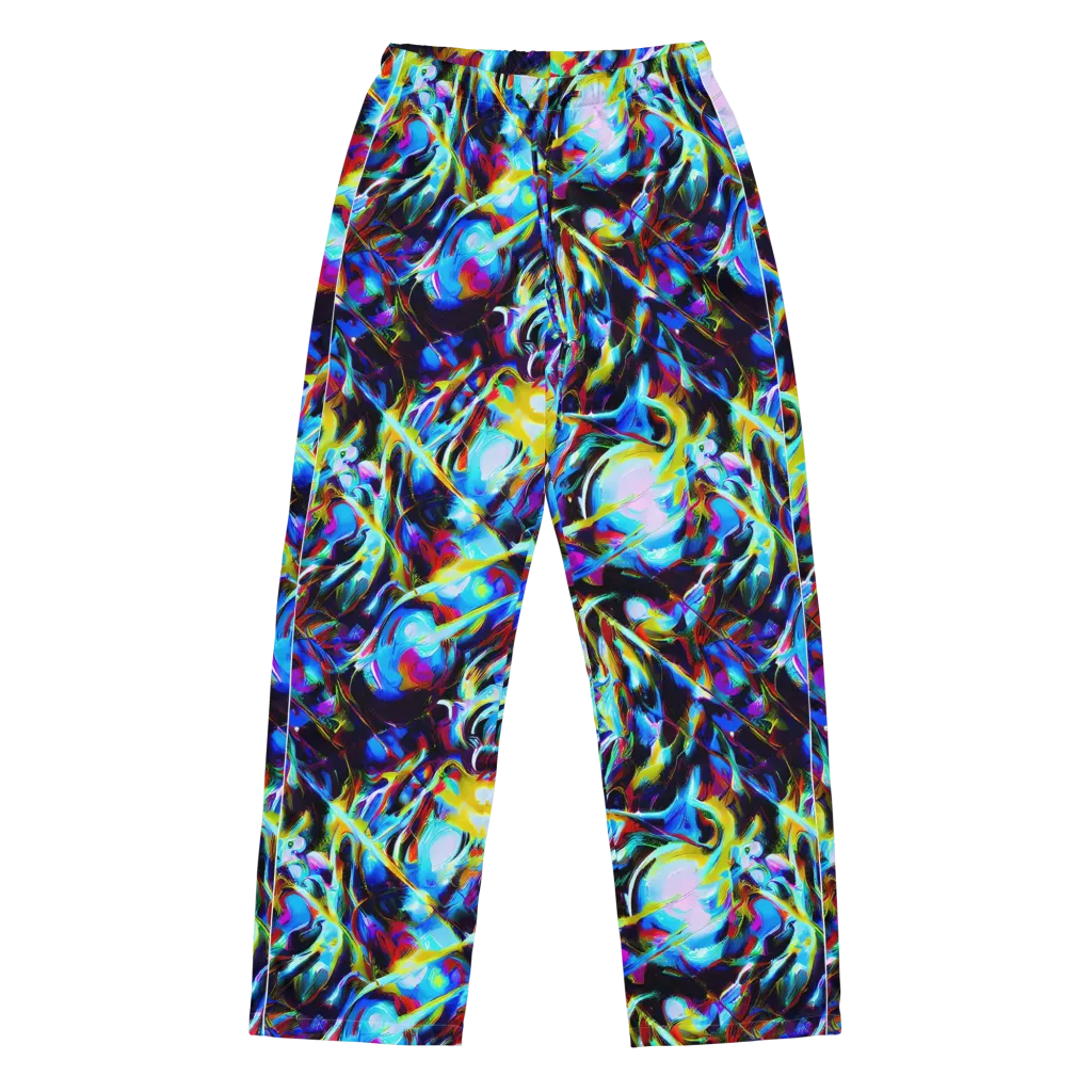 Spectrum Collision on Women's Pajama Pants — Front