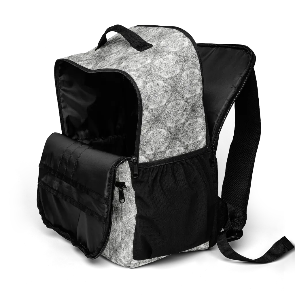 Ivory Filigree on Utility Backpack — Product details 2