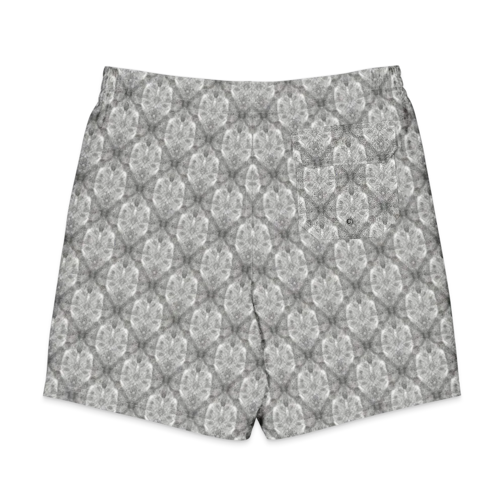 Ivory Filigree on Men's Board Shorts — Back