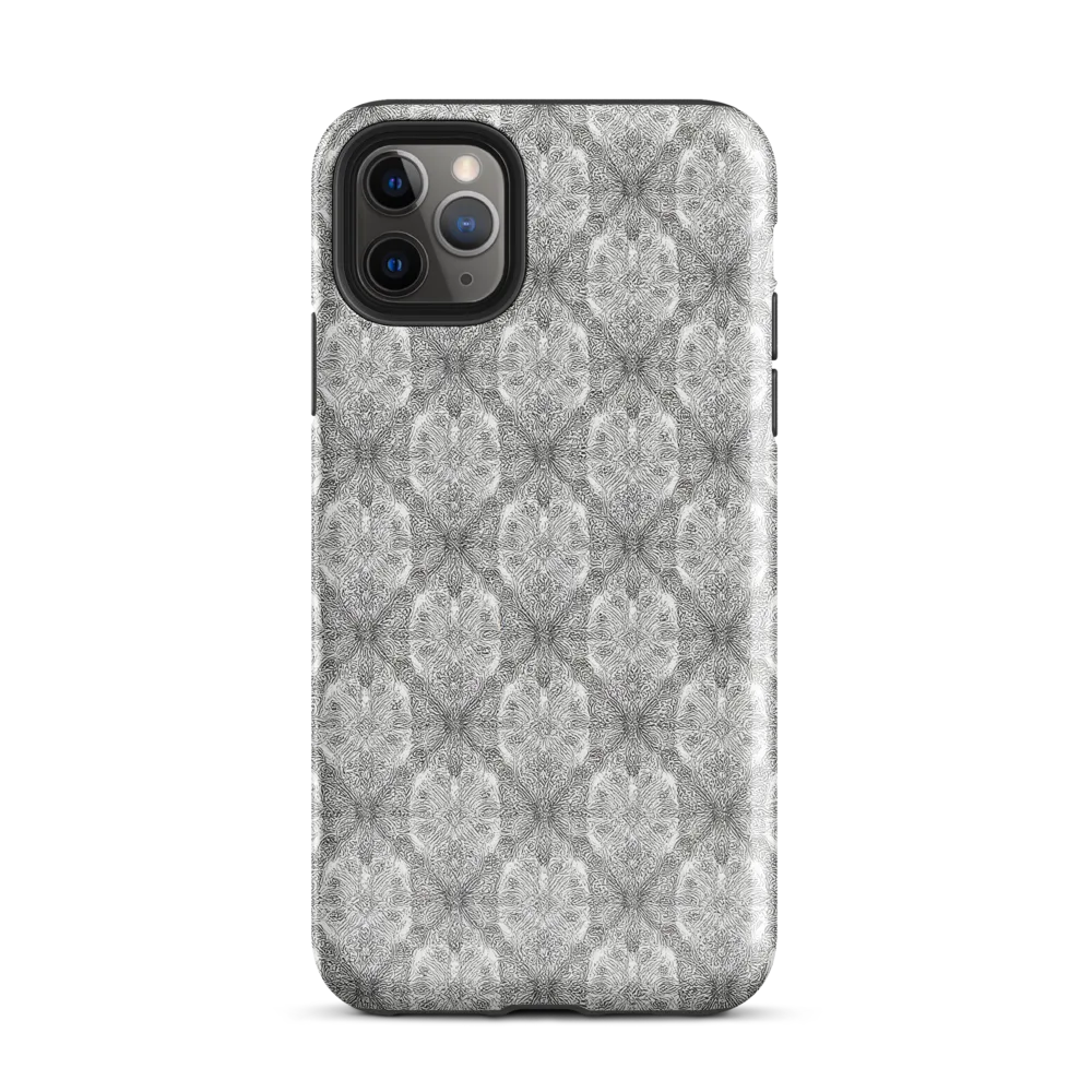 Ivory Filigree on Tough Case for iPhone® — Front