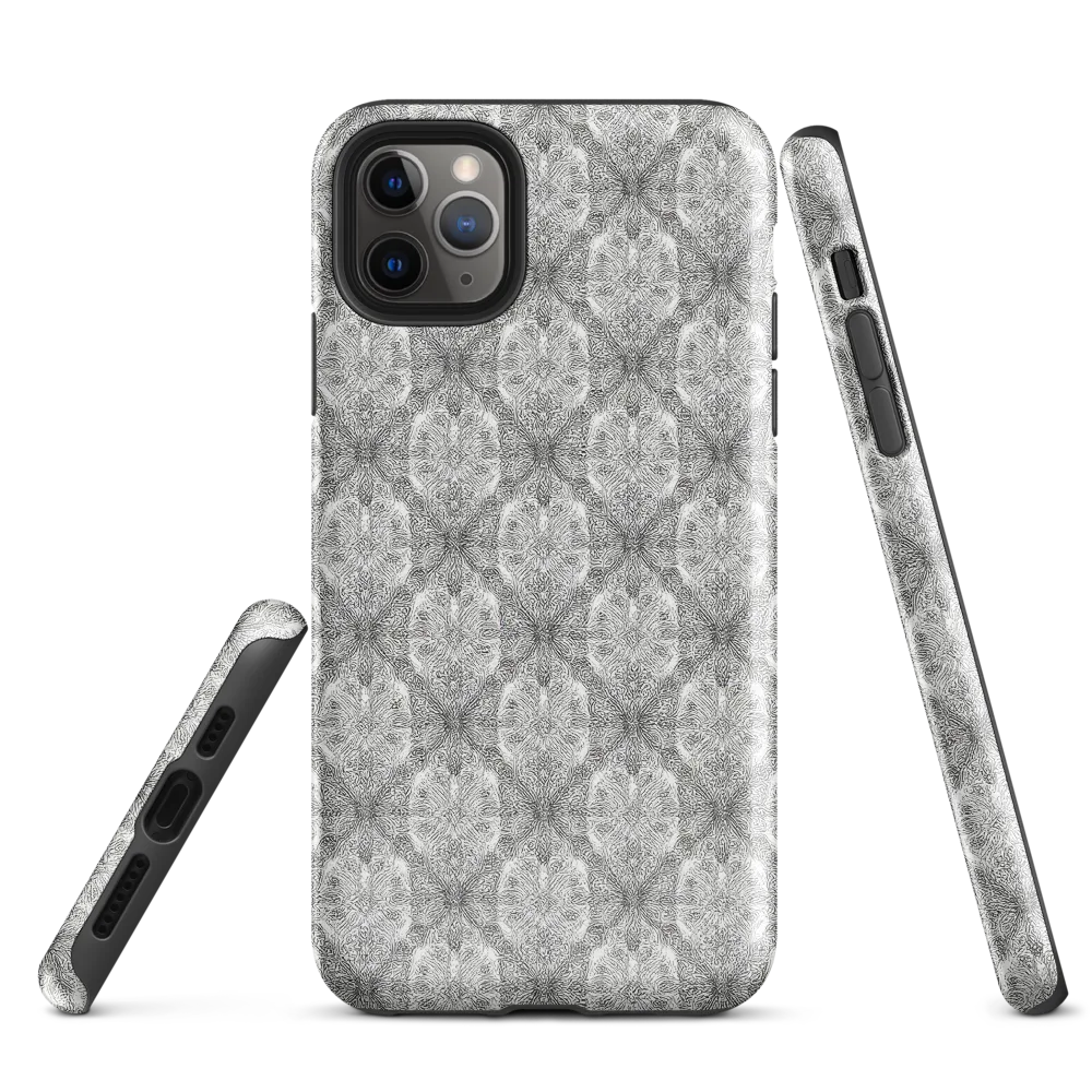 Ivory Filigree on Tough Case for iPhone® — Front