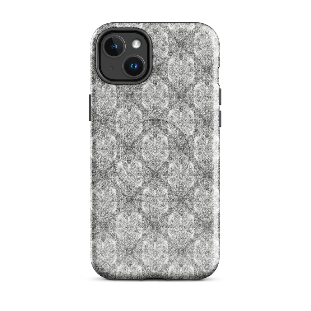 Ivory Filigree on MagSafe Tough Case for iPhone® — Front