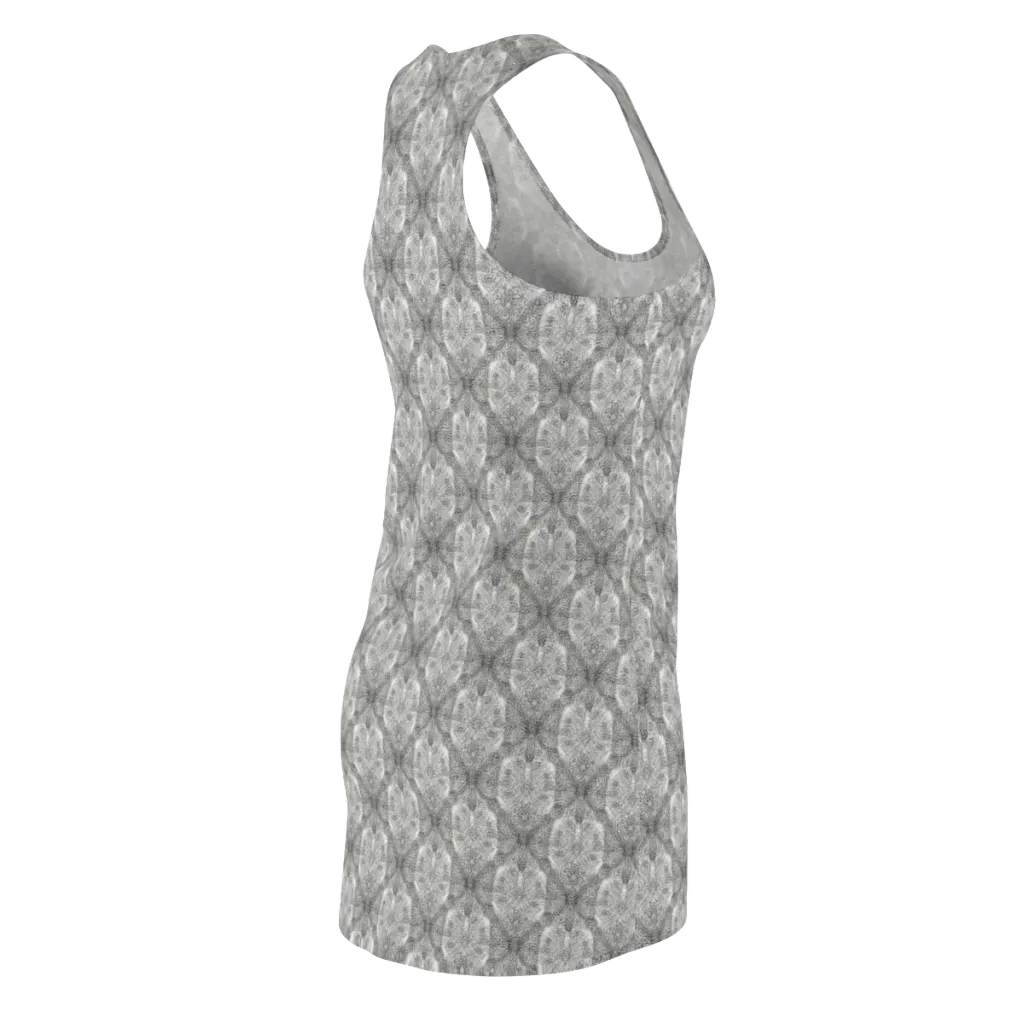 Ivory Filigree on Racerback Dress — Back Side