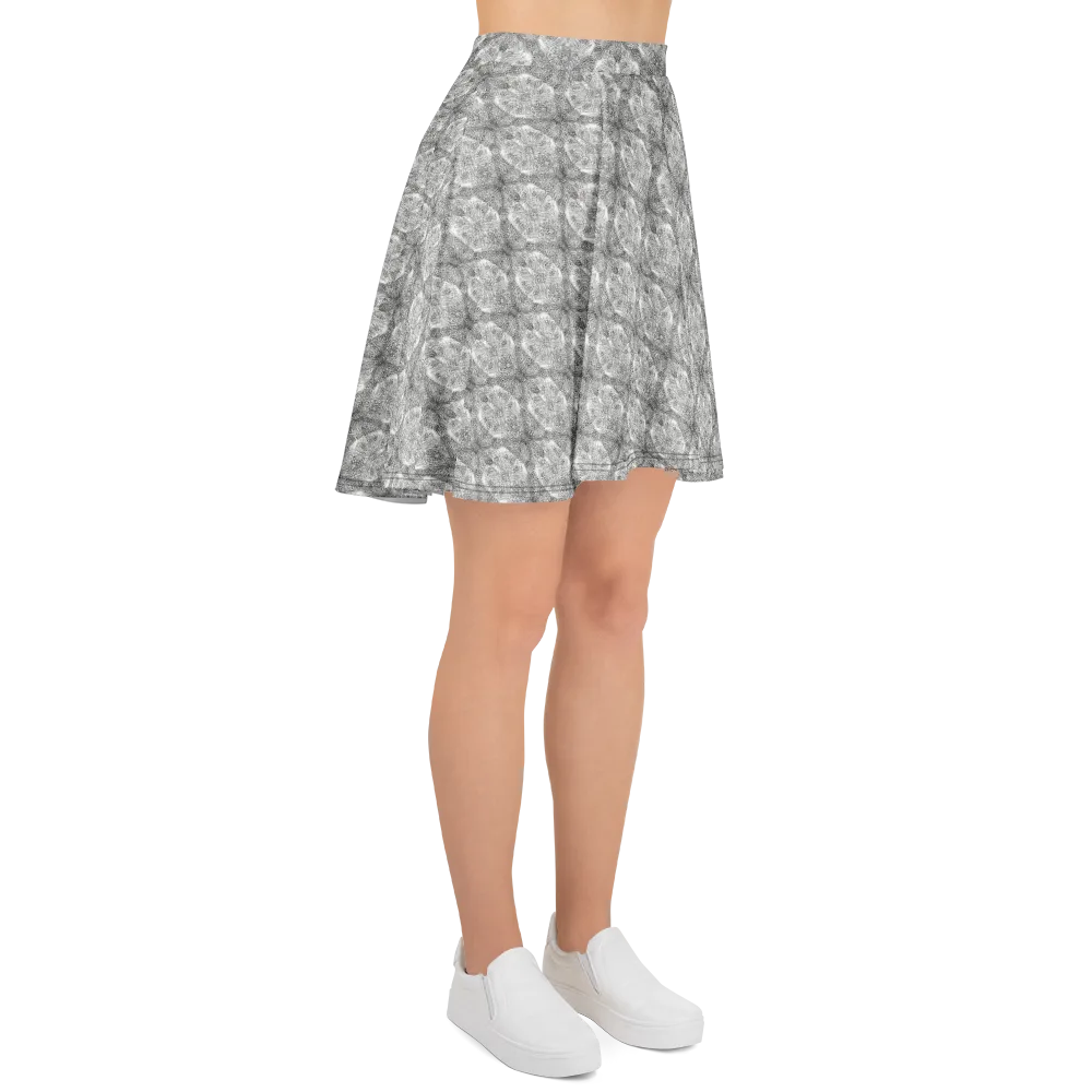 Ivory Filigree on Skater Skirt — Right