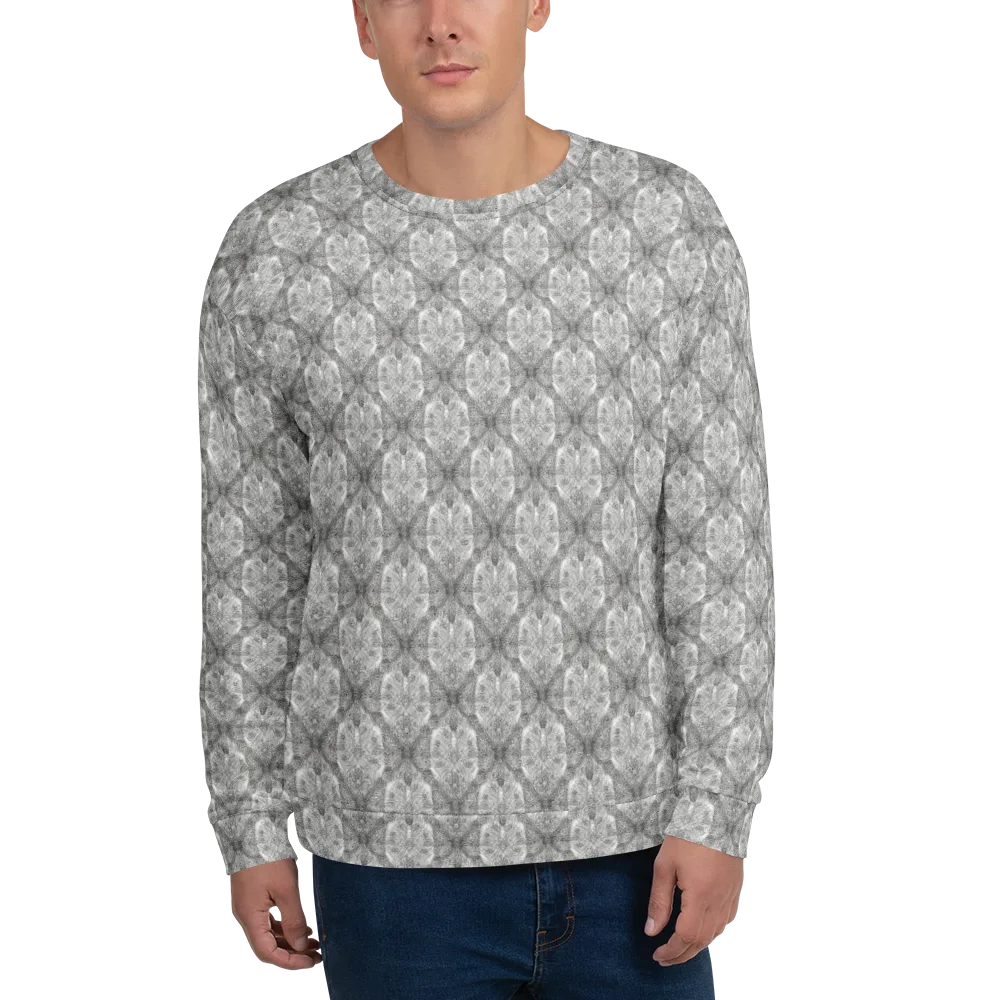 Ivory Filigree on Sweatshirt — Front