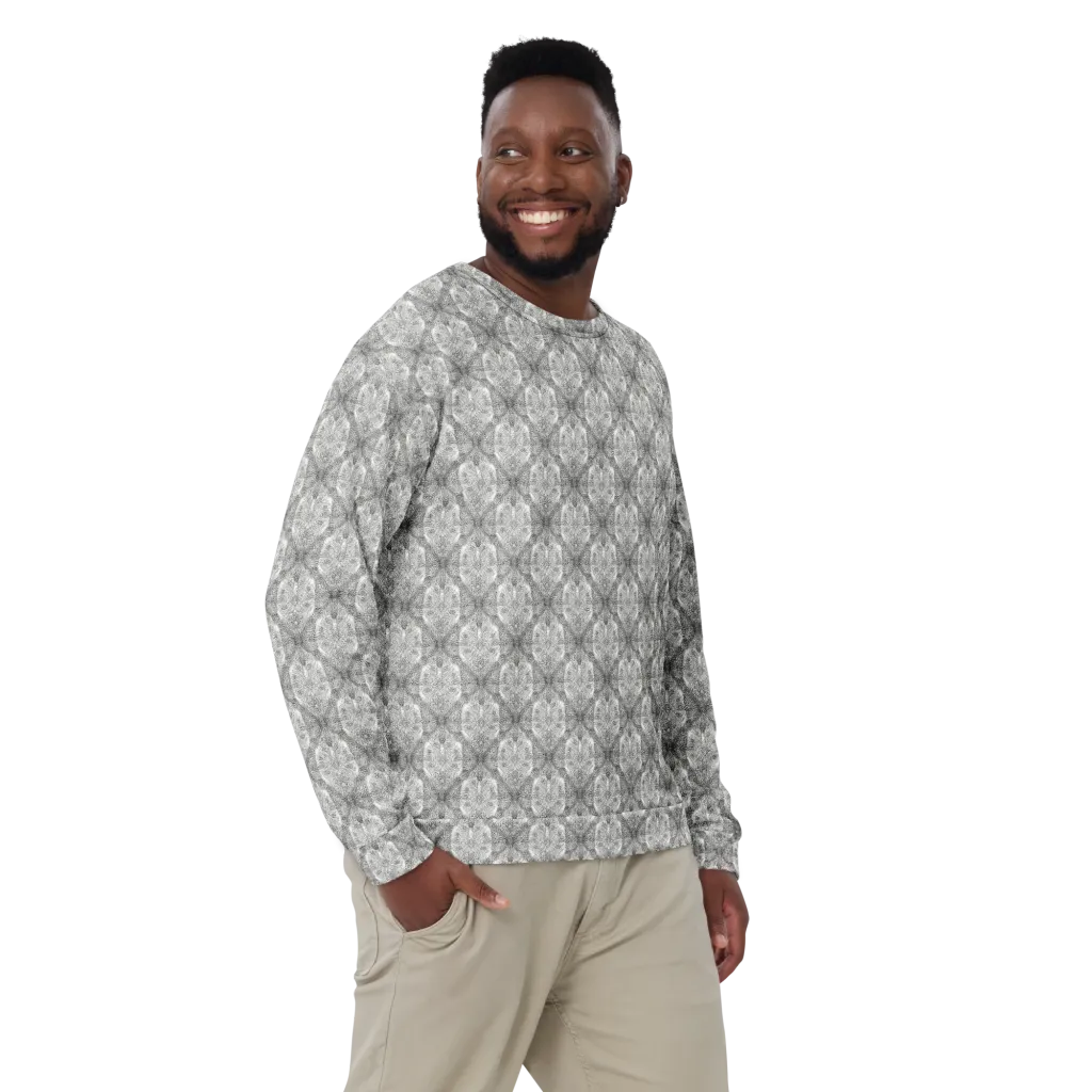 Ivory Filigree on Sweatshirt — Front