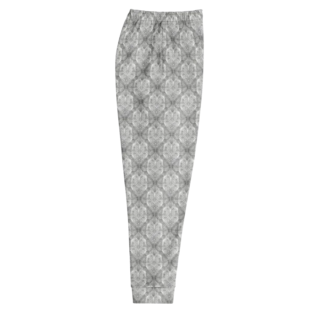 Ivory Filigree on Men's Joggers — Right