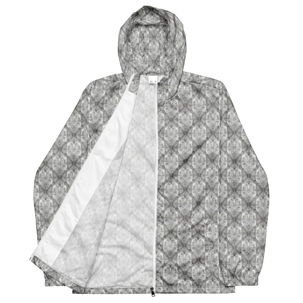 Ivory Filigree on Men's Windbreaker — Front