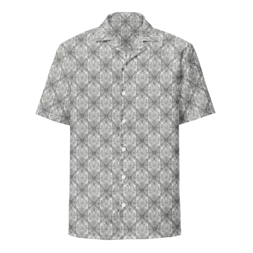 Ivory Filigree on a Button Shirt