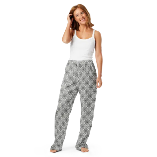 Ivory Filigree on a Women's Pajama Pants