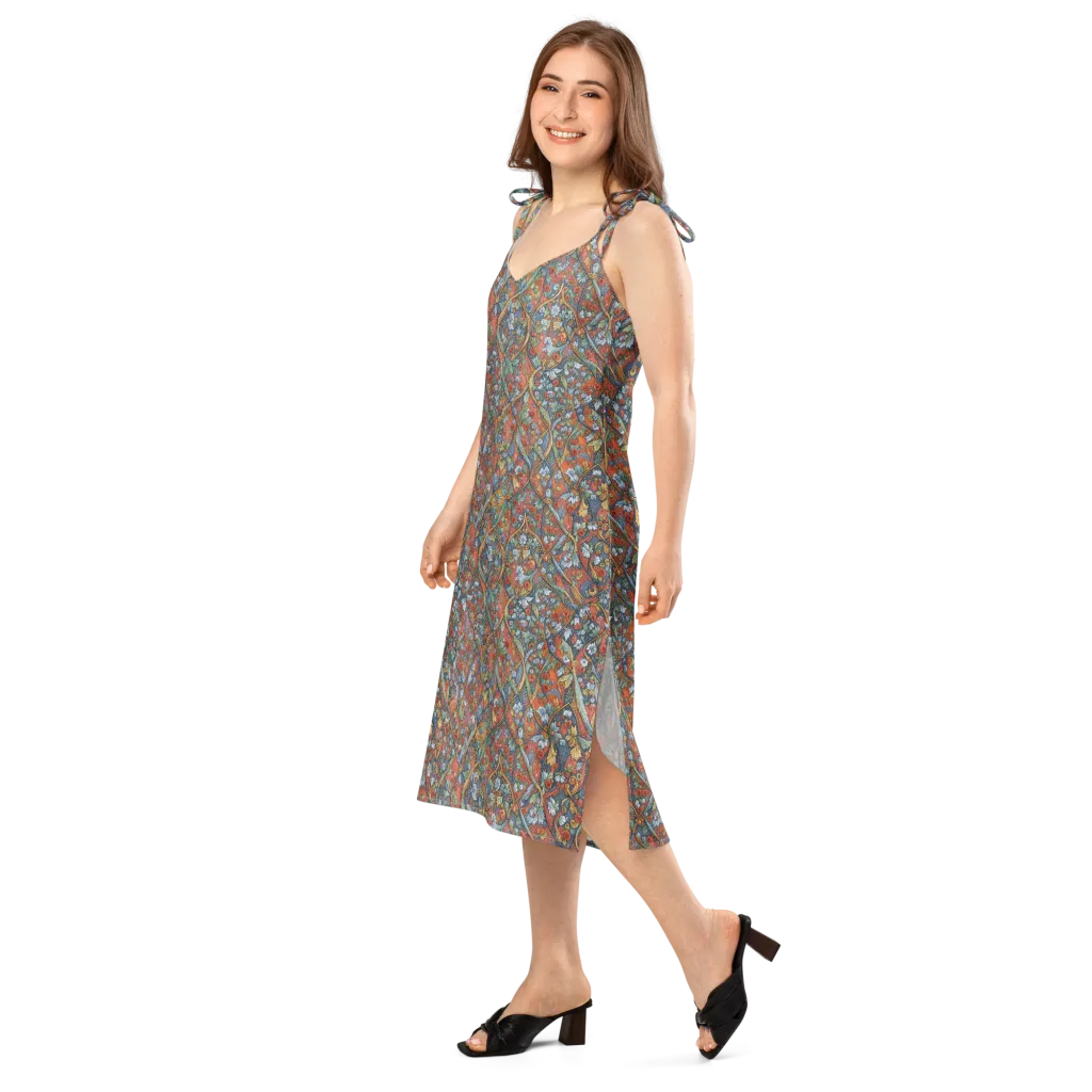 Morris Afterglow on Slip Dress — Left Front