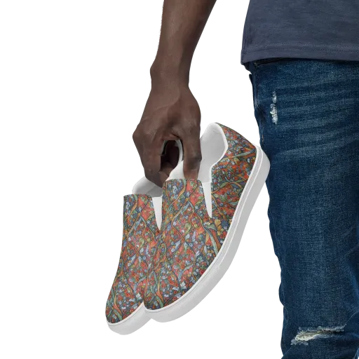 Morris Afterglow on a Men's Slip-On Canvas Shoes